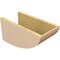 Ekena Millwork 9"W x 18"D x 9"H Wide Durham Rough Cedar Woodgrain TimberThane Corbel, Primed Tan CORUR09X18X09DURRCPR - alternate 3
